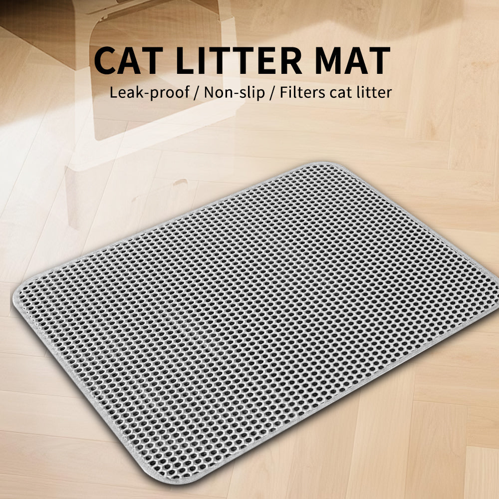 Premium Double-Layer Cat Litter Trapping Mat™