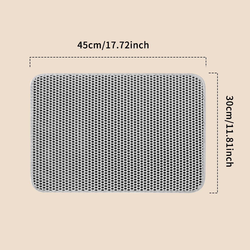 Premium Double-Layer Cat Litter Trapping Mat™